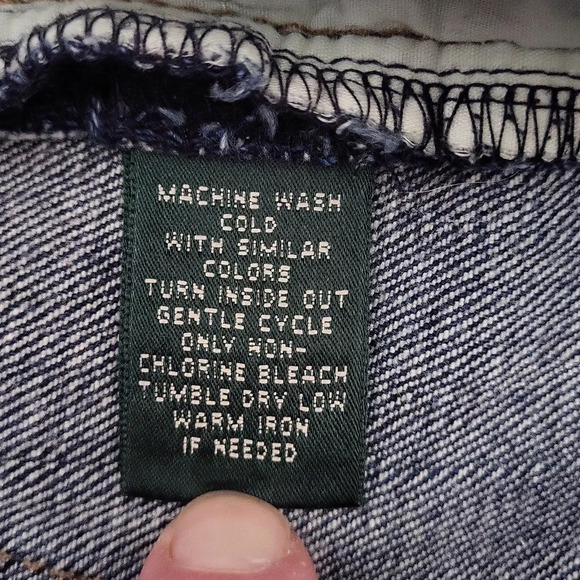 🛍LRL Ralph Lauren Womens 10 Straight Leg Blue Medium Wash Mid Rise Denim Jeans‎ - Picture 5 of 9